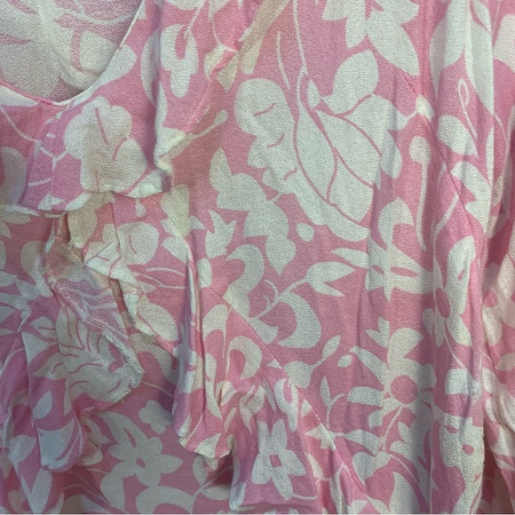 Free People Rebecca Ruffle Floral Dress - Picture 16 of 16